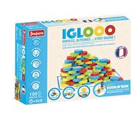 Iglooo 100 stuks - JEUJURA - Behendigheids- en logicaspel met pucks en matten, spelregels inbegrepen - thumbnail
