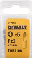 DeWalt Accessoires 25mm torsion pozidriv schroefbit, Pz3 - DT7213-QZ - thumbnail