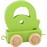 Small Foot - houten lettertrein kleur - q - thumbnail