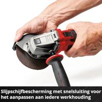 Einhell TE-AG 18/125-2 Li - Solo 4431168 Haakse accuslijper 125 mm Zonder accu, Zonder lader 2.5 Ah - thumbnail
