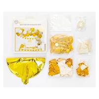 Globos Ballonnen boog set goud - thumbnail