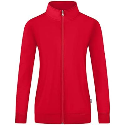 JAKO C9830D Sweaterjas Doubletex Dames - Rood - 42 JAKO C9830D Sweaterjas Doubletex Dames - Rood - 42