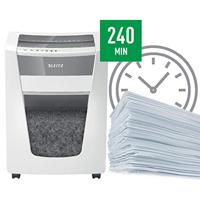 Leitz IQ Office Pro P5 Papierversnipperaar Cross cut 2 x 15 mm 30 l Aantal bladen (max.): 15 vellen Veiligheidsniveau 5 Ook geschikt voor Nietjes, Paperclips - thumbnail