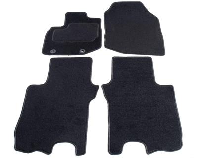 Automatten op maat - zwart stof - Honda Jazz 2008-2015