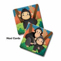 Educatieve spellen - GEOMAG - Ecologisch Memo Dieren in gevaar - Geheugenspel - Bedreigde dieren - Baby/oudervereniging - thumbnail