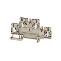 Weidmüller 1547650000 Doorgangsklem 2-etages 5.1 mm Spanveer Grijs 50 stuk(s) - thumbnail