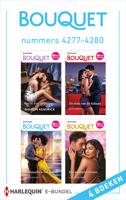 Bouquet e-bundel nummers 4277 - 4280 - Sharon Kendrick, Kate Hewitt, Marcella Bell, Cathy Williams - ebook - thumbnail