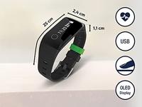 Soehnle 68101 activiteitstracker OLED Polsband activiteitentracker IPX4 Zwart - thumbnail