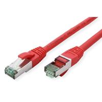 ROLINE RM Patchkabel Cat.6A S/FTP (PiMF), rood, 3 m - thumbnail