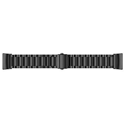 Fitbit Charge 3 & 4 metalen bandje - Zwart