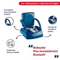 THERMOBABY YEEHOP 2-in-1 kinderzitje - 6-18 maanden - 3-punts veiligheidsharnas - Afneembare tablet - Oceaanblauw - thumbnail