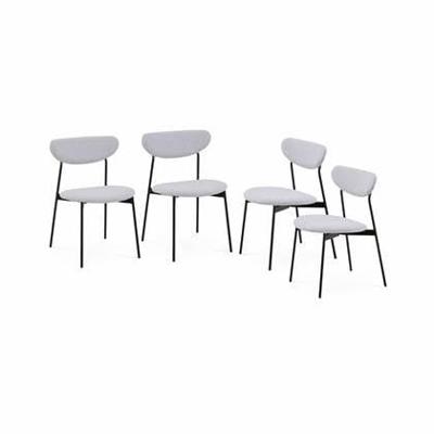 sweeek - Set van 4 scandinavische stoelen sweeek - Set van 4 scandinavische stoelen
