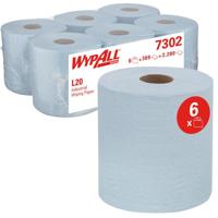 Poetspapier wypall l20 2laags 336 vel blauw - thumbnail