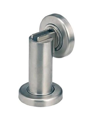 Deurvastzetter magnetisch rvs, L=75mm, voetplaat rond 50mm Deurvastzetter magnetisch rvs, L=75mm, voetplaat rond 50mm