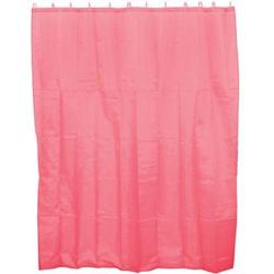 Trendy Peva Douchegordijn - Badkamer - Roze - met Ophang Ringen/Haken - 180 x 200 cm - Douchen