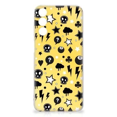 Silicone Back Case Samsung Galaxy M14 Punk Geel Silicone Back Case Samsung Galaxy M14 Punk Geel