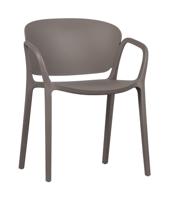 Woood Bent tuinstoel taupe - thumbnail