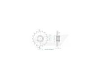 ESJOT Sprocket 525 17z standard - thumbnail