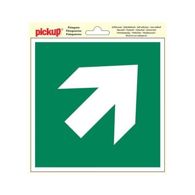 Deco picto vluchtweg pijl schuin Pickup - Pickup