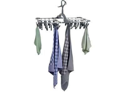 NordFalk Hangend Droogrek 59x34 cm met 36 knijpers
