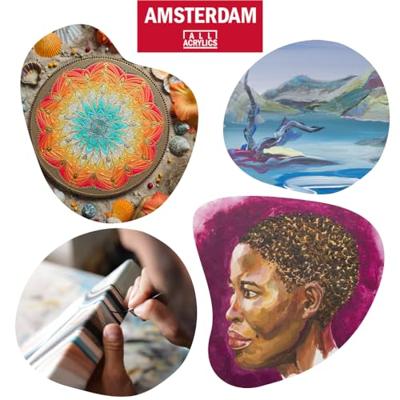 Bruynzeel Amsterdam standard series acrylverf pastel set 20ml, 6dlg.