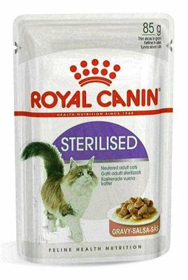 Royal Canin Sterilised natvoer kat (in saus) 4 dozen (48 x 85 g) Royal Canin Sterilised natvoer kat (in saus) 4 dozen (48 x 85 g)