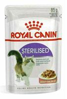Royal Canin Sterilised natvoer kat (in saus) 4 dozen (48 x 85 g) - thumbnail
