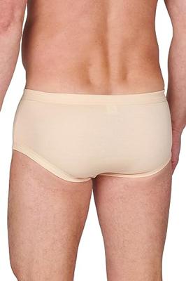 2-pak heren slip kleur, M3000 - 100% Katoen- Met gulp - Voorsluiting - Klassiek mannen ondergoed