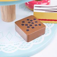 Bigjigs houten etagere met taartjes - thumbnail