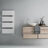 Badstuber Arezzo design radiator 113x60cm wit 500W - thumbnail