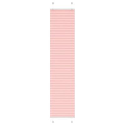 Pliss rolgordijn 40x200 cm stofbreedte 39,4 cm polyester roze