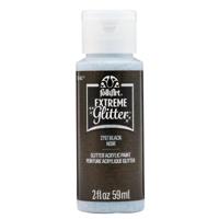FolkArt • extreme glitter acrylic paint black 59ml - thumbnail