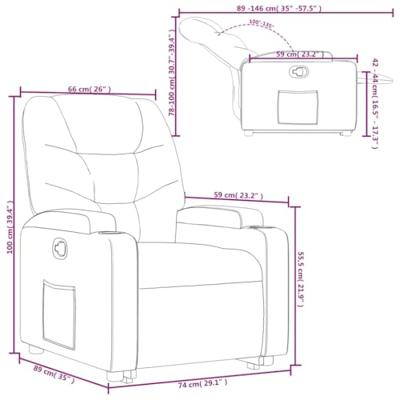 Sta-op-stoel kunstleer wijnrood