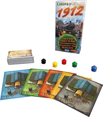 Asmodee Ticket to ride - europa 1912 uitbreidingsset