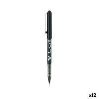 Pen Roller Pilot V Ball 0,7 mm Zwart (12 Stuks) - thumbnail