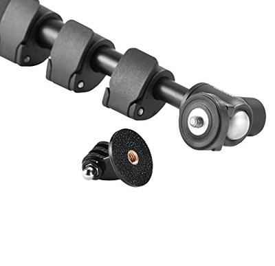 Cullmann FREESTYLER XLB Multi Functionele Ball Head CROSS CB2.7 Draagbare Statief - Zwart