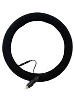 HP Autozubehör Lenkradbezug Heizbar 12V Stuurwielhoes (Ø) 39 cm Zwart - thumbnail
