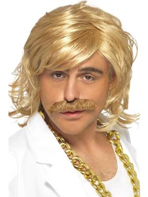 Show Host pruik met snor