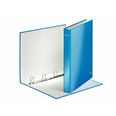 Leitz WOW ringmap 4 ringen, blauw