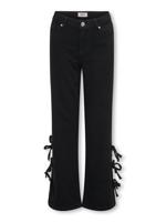 Kids ONLY winter jeansbroek meisjes - zwart - KogHope - wide leg fit - thumbnail