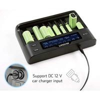 VOLTCRAFT CC-8 Batterijlader Li-ion, LiFePO, NiMH, NiCd A, AA (penlite), AAA (potlood), AAAA (mini), 9 V (blok), C (baby), Sub-C, 10340, 14500, 16340, 17500, - thumbnail