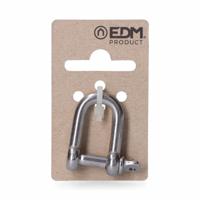 Beugel EDM 85323 aisi316 1/4" Roestvrij staal 6 mm - thumbnail