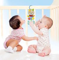 Clementoni baby - pluchen rammelaar hond - thumbnail