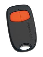 2-kanaals afstandsbediening - SCS SENTINEL - SimplyControl - Oranje, bereik 40 m, frequentie 433,92 MHz, CR2032 lithiumbatterij inbegrepen - thumbnail
