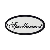 Deurbordje ovaal emaille Speelkamer - thumbnail