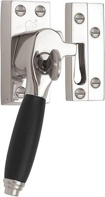 Formani TIMELESS RBA-1934 raamboompje tbv naar buitendraaiend raam afsluitbaar linkswijzend - glans nikkel/ebbenhout Formani TIMELESS RBA-1934 raamboompje tbv naar buitendraaiend raam afsluitbaar linkswijzend - glans nikkel/ebbenhout