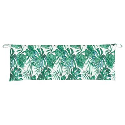 VidaXL Tuinbankkussens 2 st 150x50x7 cm oxford stof bladpatroon