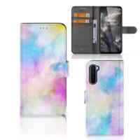 Hoesje OnePlus Nord Watercolor Light | Portemonnee hoesje - thumbnail