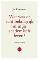 Wat was er echt belangrijk in mijn academisch leven? - Jan Blommaert - ebook - thumbnail