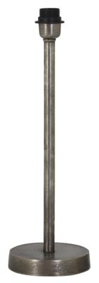 Light & Living Tafellamp 'Undai' 45cm, kleur Nikkel (excl. kap)